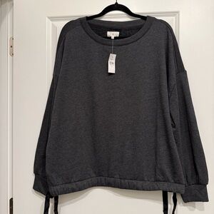 Lou & Grey Charcoal Sweatshirt